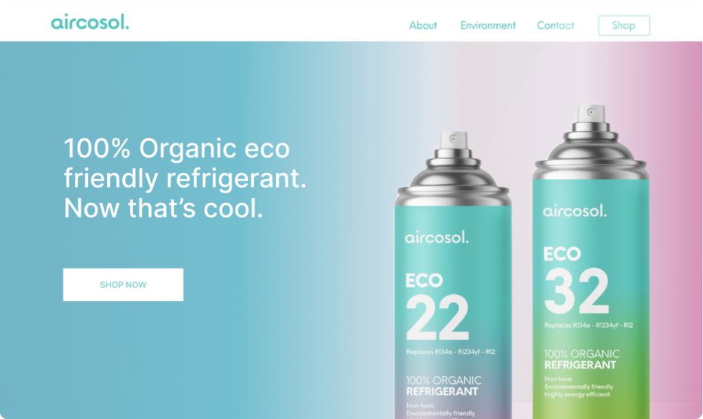 Aircosol website